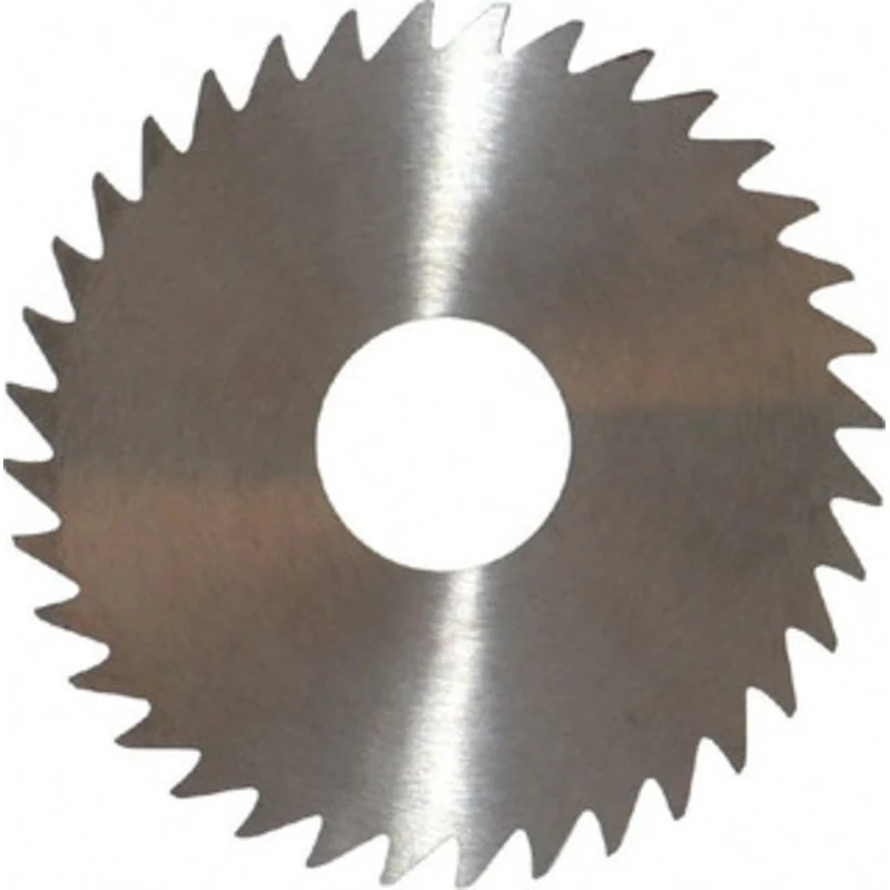 RobbJack 1-3/4 x 0.0468, 1/2 Arbor, 36-Tooth Solid Carbide Slitting & Slotting Saw Uncoated, RH Cut, Straight Teeth, ...